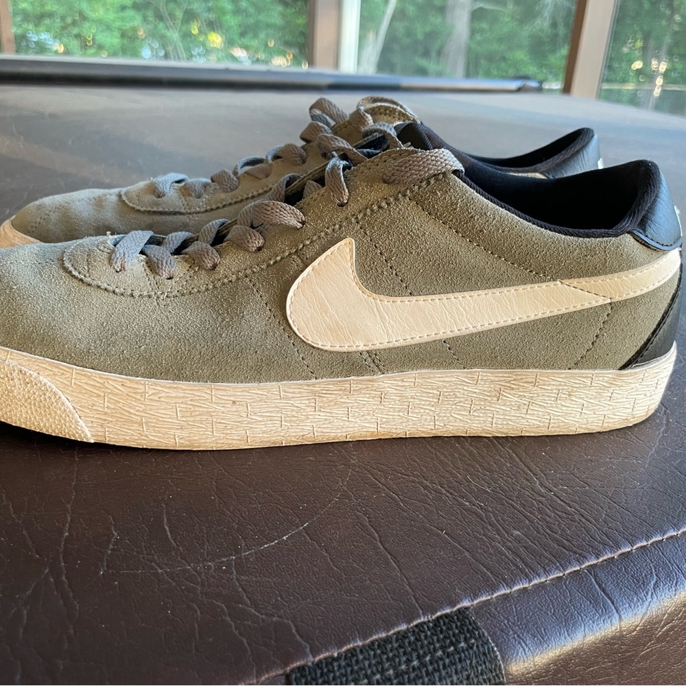 Nike SB Bruin Zoom Premium SE Grey White Black Men's Shoes Sz 11.5